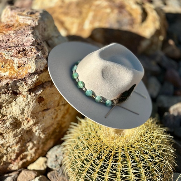 Green Angeline Desert Glow Hat Band - Picture 5 of 9